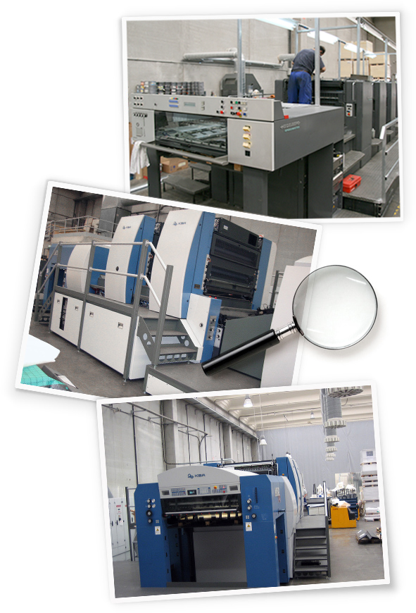 Our machines at Limpergraf